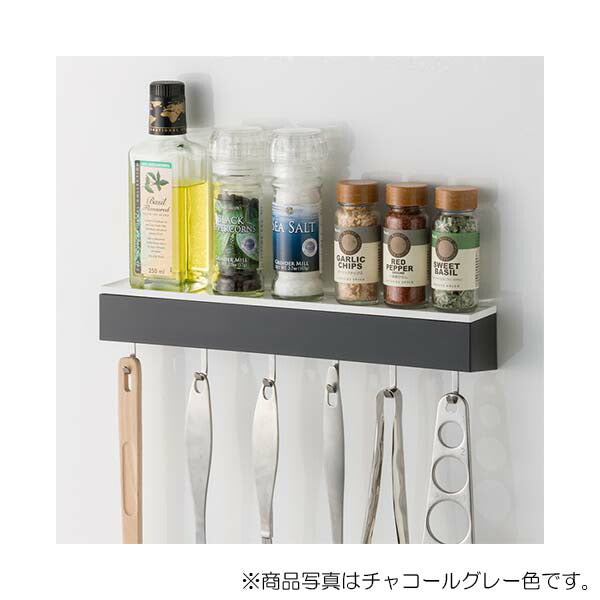タカラスタンダード　どこでもラック スクエアタイプ　小物置きL＋フック　MGSKコモノフックL　ホワイト　【品番：41282589】