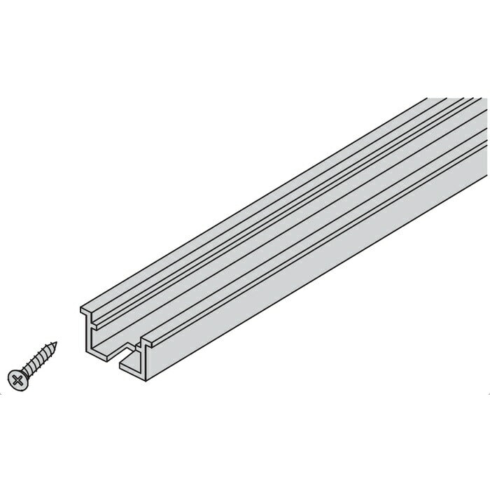ノダ（NODA）　レール（上用） 幅1,172mm用L=1,134mm（2連用） 1本入　ブロンズ　【品番：P-652】