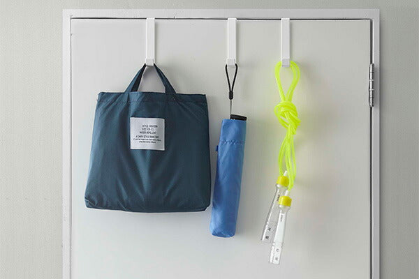 【メール便対応】山崎実業 ドアハンガー スマート 5個組 ホワイト 4903208048903 【品番：04890】