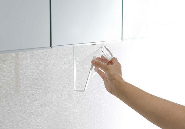 【メール便対応】山崎実業 洗面戸棚下タンブラーホルダー タワー ホワイト 4903208050029 【品番：05002】