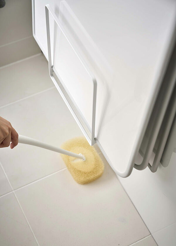 山崎実業 乾きやすいマグネット風呂蓋スタンド タワー ホワイト 4903208050852 【品番：05085】●