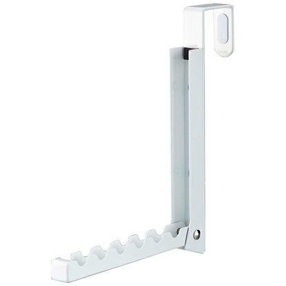 【メール便対応】山崎実業 折り畳みドアハンガー スマート ホワイト 4903208071611 【品番：07161】