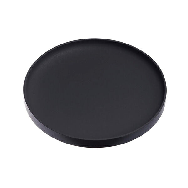 【メール便対応】山崎実業 立体コースター タワー 丸型 ブラック 4903208025393 【品番：02539】