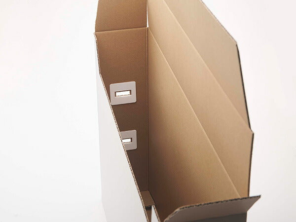 山崎実業 作品収納ボックス タワー 2個組 ホワイト 4903208053105 【品番：05310】●