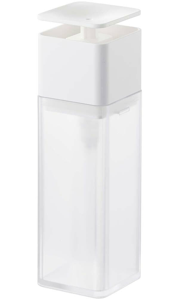 山崎実業 片手で出せるディスペンサー プレート ホワイト 4903208052153 【品番：05215】●