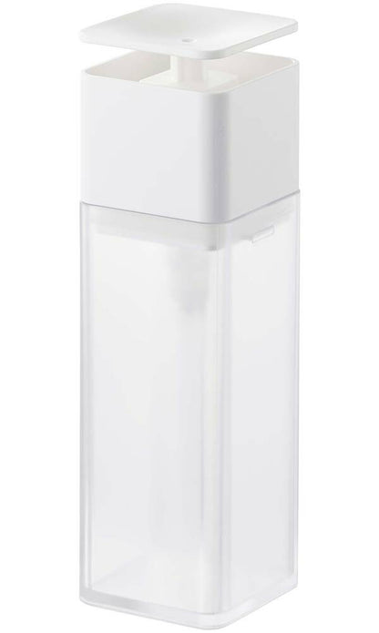 山崎実業 片手で出せるディスペンサー プレート ホワイト 4903208052153 【品番：05215】●