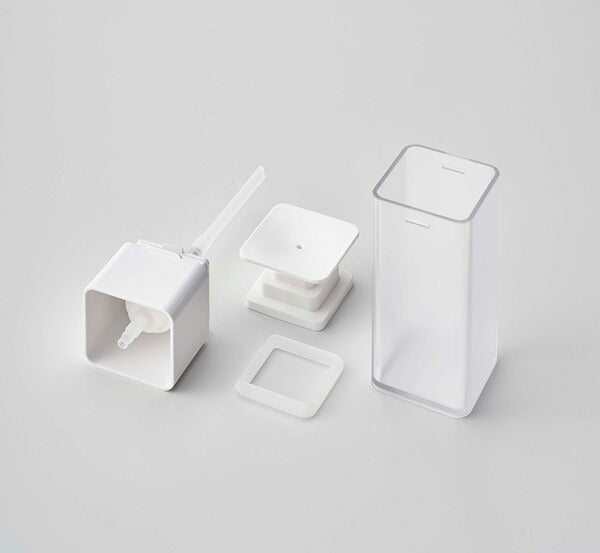 山崎実業 片手で出せるディスペンサー プレート ホワイト 4903208052153 【品番：05215】●