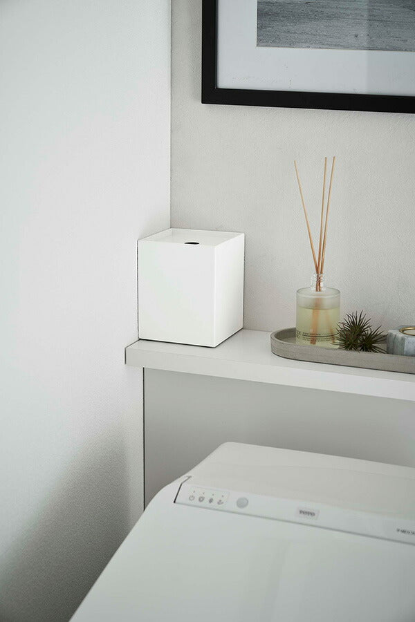 山崎実業 トイレットペーパーホルダー タワー 1ロール用 ホワイト 4903208052283 【品番：05228】