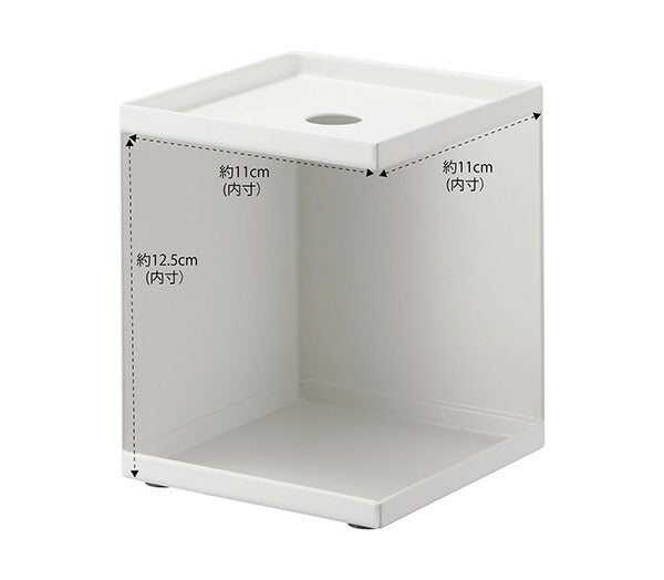 山崎実業 トイレットペーパーホルダー タワー 1ロール用 ホワイト 4903208052283 【品番：05228】