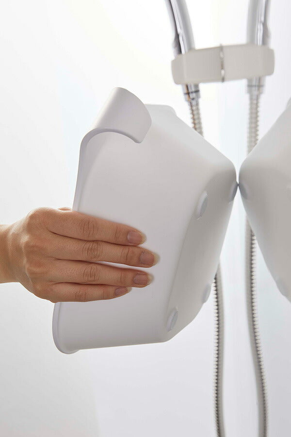 山崎実業 マグネット&引っ掛け湯おけ タワー ホワイト 4903208053785 【品番：05378】●