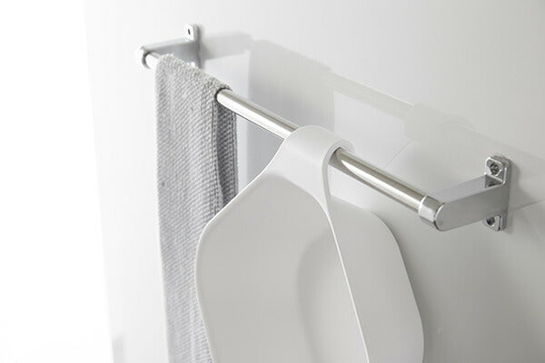 山崎実業 マグネット&引っ掛け湯おけ タワー ホワイト 4903208053785 【品番：05378】●