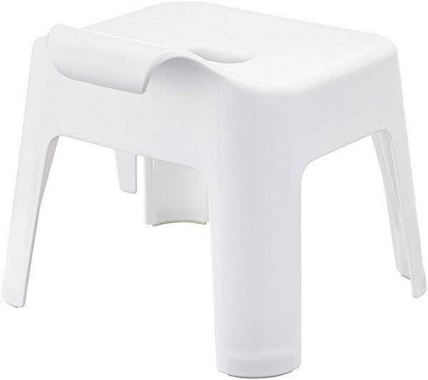 山崎実業 引っ掛け風呂イス タワー ホワイト 4903208053839 【品番：05383】●