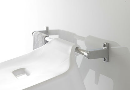 山崎実業 引っ掛け風呂イス タワー ホワイト 4903208053839 【品番：05383】●