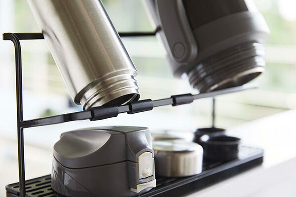 山崎実業 ワイドジャグボトルスタンド タワー ブラック 4903208054102 【品番：05410】●