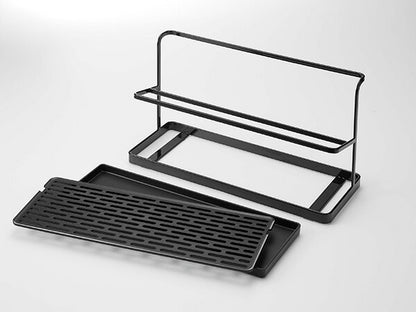 山崎実業 ワイドジャグボトルスタンド タワー ブラック 4903208054102 【品番：05410】●