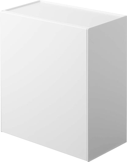 山崎実業 ウォールトイレポット&収納ケース タワー ホワイト 4903208054294 【品番：05429】●