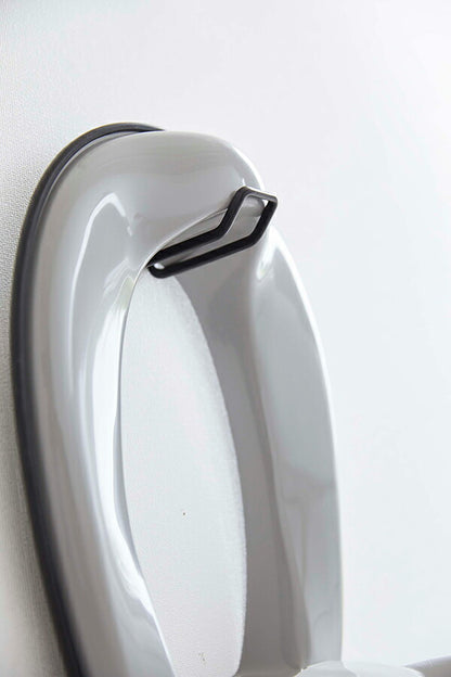 山崎実業　ウォールトイレ用品収納フック タワー　ブラック　【品番：06018】