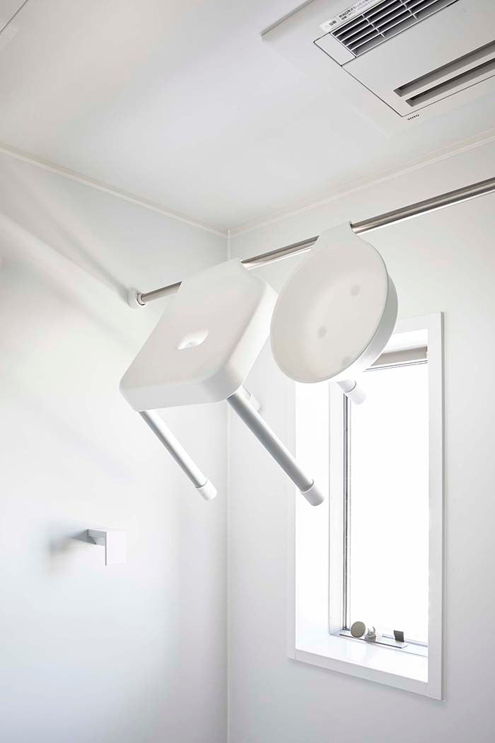 山崎実業　マグネット&引っ掛け湯おけ ミスト　ホワイト　【品番：07322】