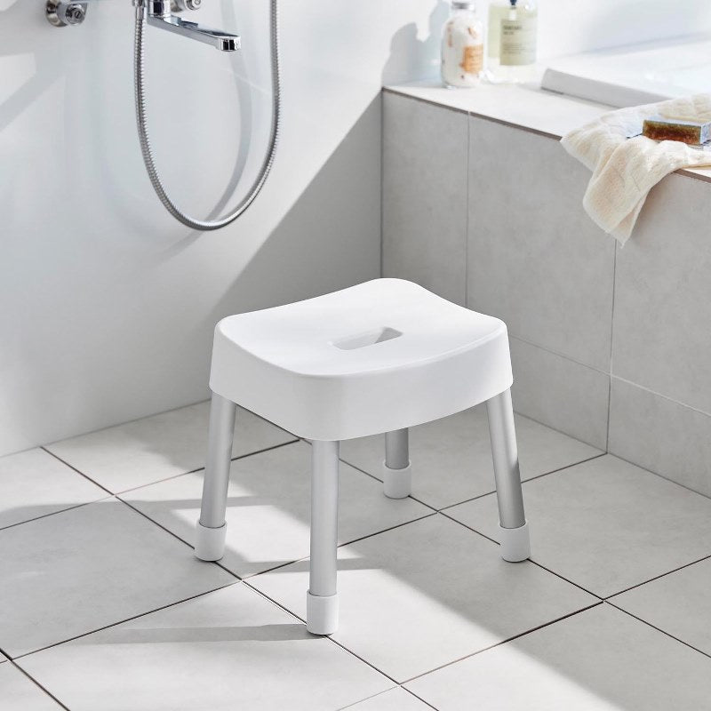 山崎実業　マグネット風呂イス ミスト SH30 ホワイト 4903208017237　【品番：01723】