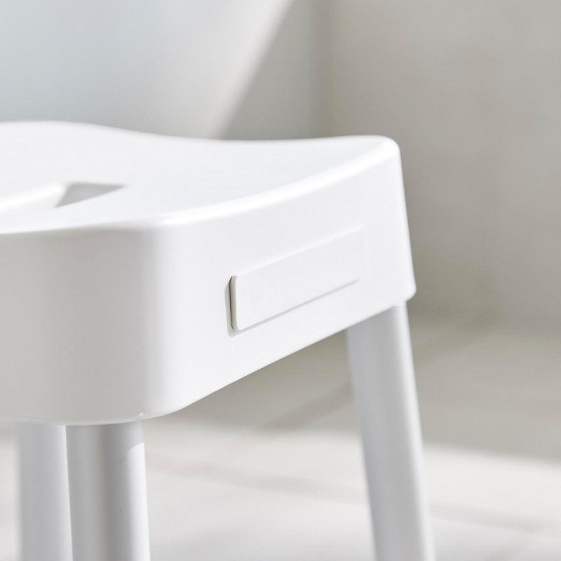 山崎実業　マグネット風呂イス ミスト SH30 ホワイト 4903208017237　【品番：01723】